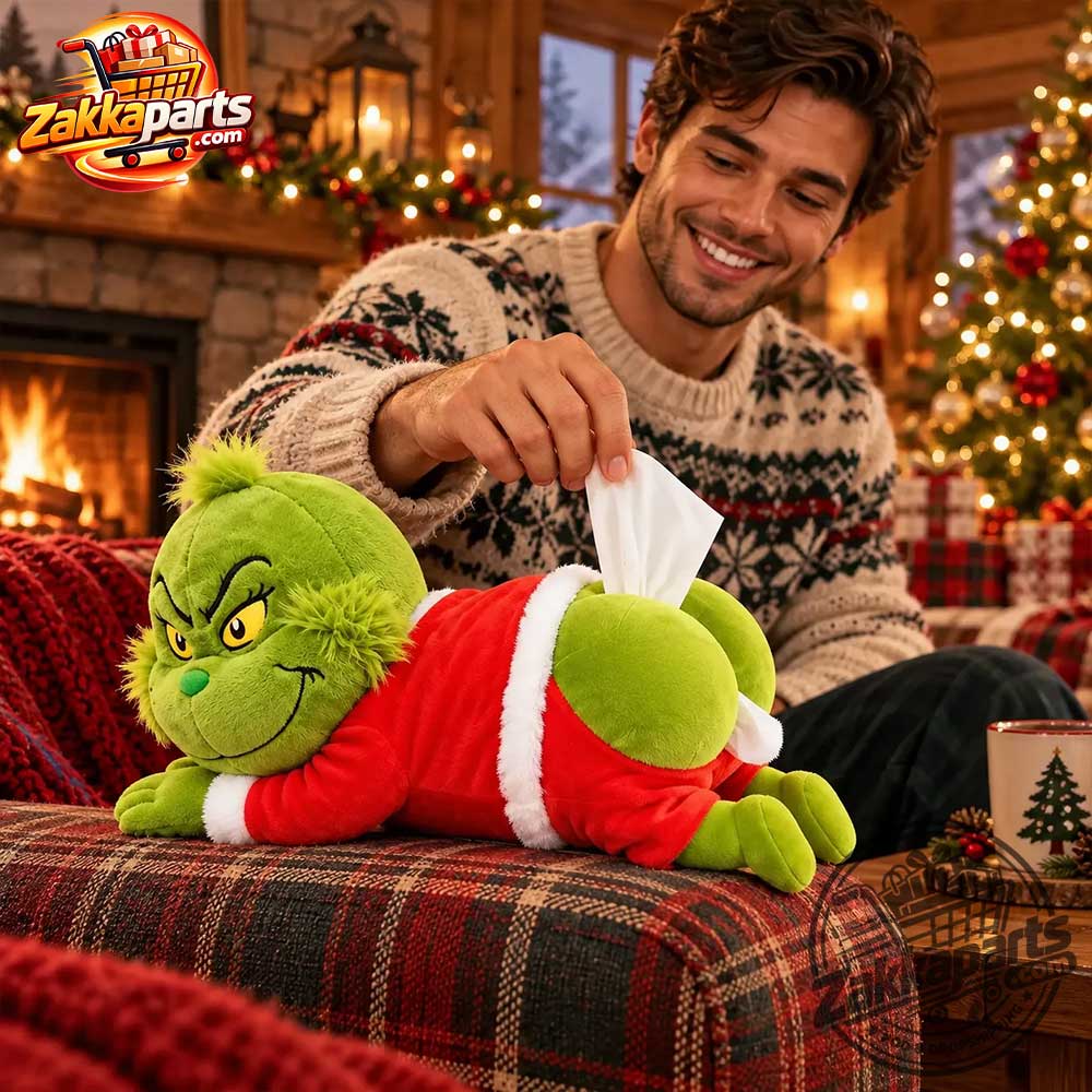 Grinch-Butt-Christmas-Plush-Tissue-Holder4 Grinch Butt Christmas Plush Tissue Holder – image 3 of 5
