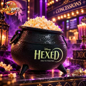Disney Hexed Cinemark Cauldron Popcorn Bucket