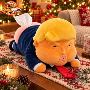 Funny Trump Butt Plush Tissue Box Holder