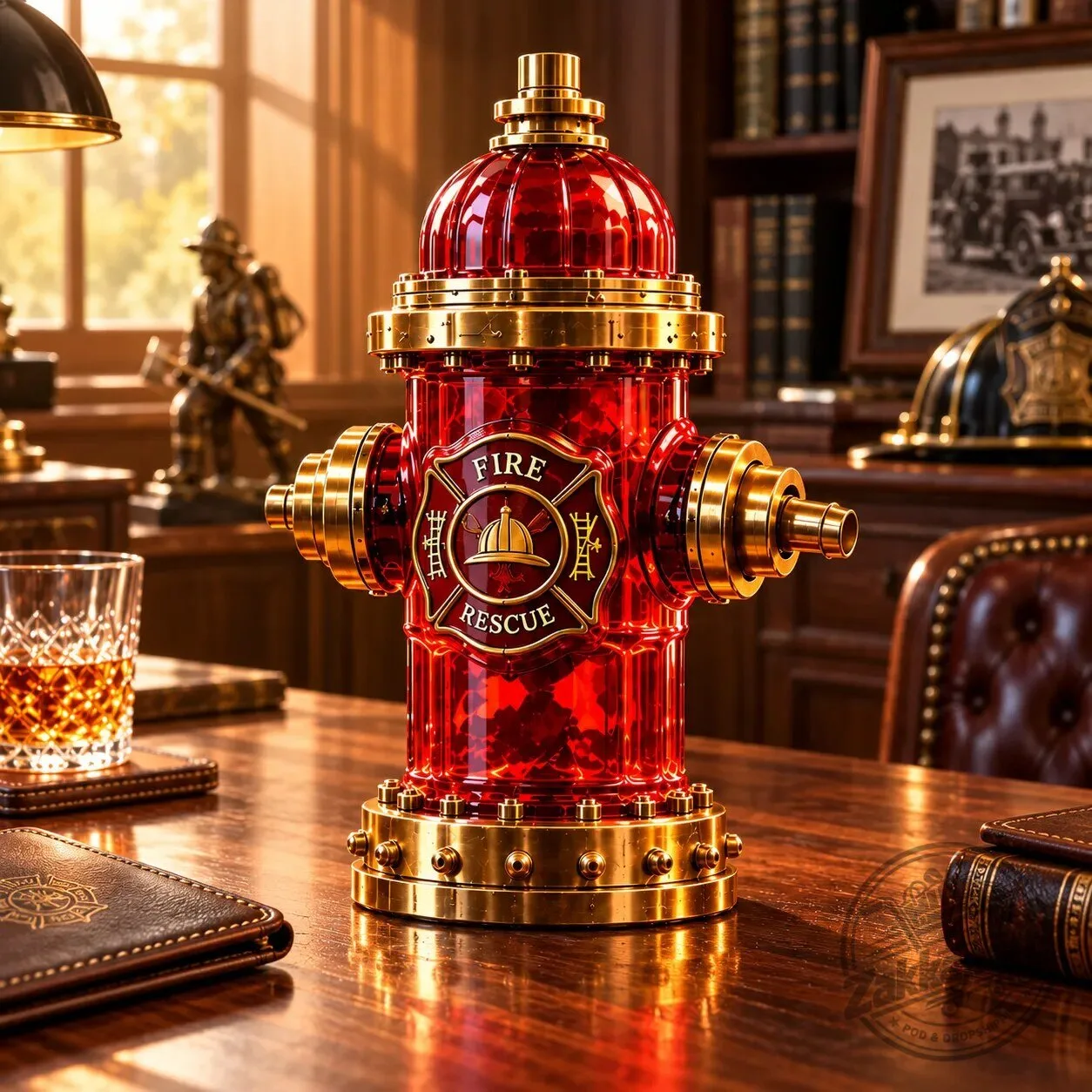 Fire Hydrant Crystal Whiskey Bottle Decanter 2026 10 Fire Hydrant Crystal Whiskey Bottle Decanter 2026 firefighter-inspired decorative whiskey bottle