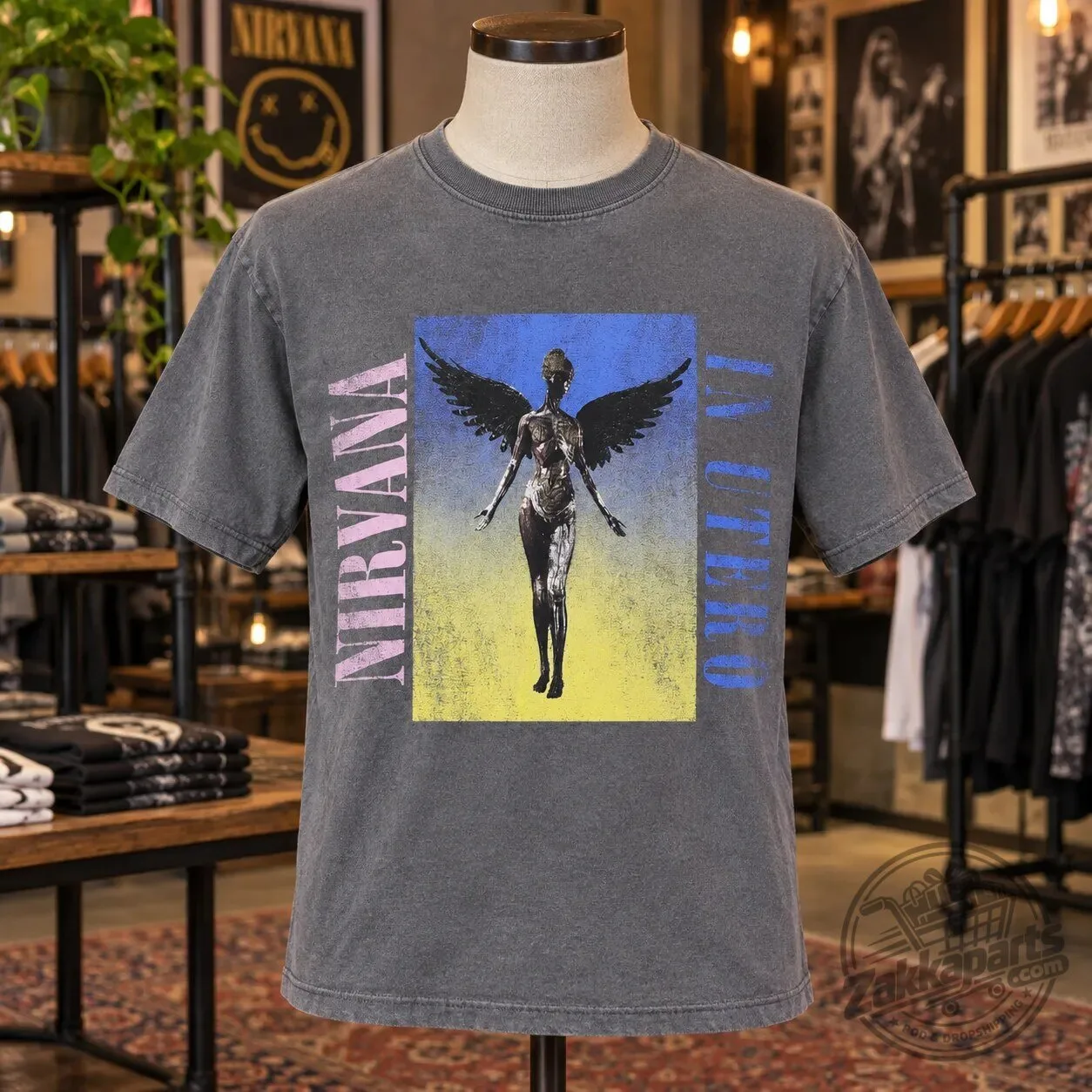 Sofia Vergara Nirvana In Utero Vintage Shirt 8 Sofia Vergara Nirvana In Utero Vintage Shirt apparel product view